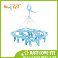 2014 drying rack plastic hangers with pegs for clothes